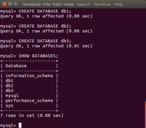 rds mysql show databases rds mysql show databases