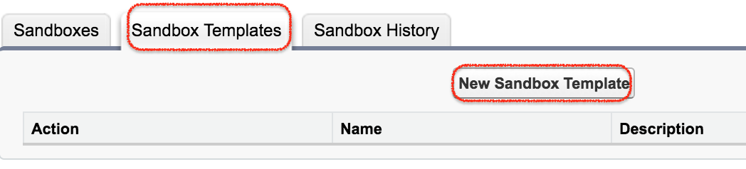 How to Create Salesforce Sandbox Template