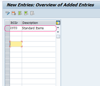 Define Item Category Groups in SAP SD