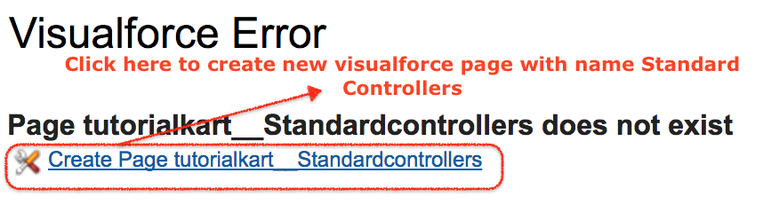 Standard visualforce controllers