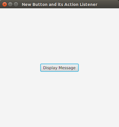 Create new Button and Set Action Listener in JavaFX