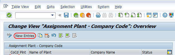 assignment of company code to company in sap