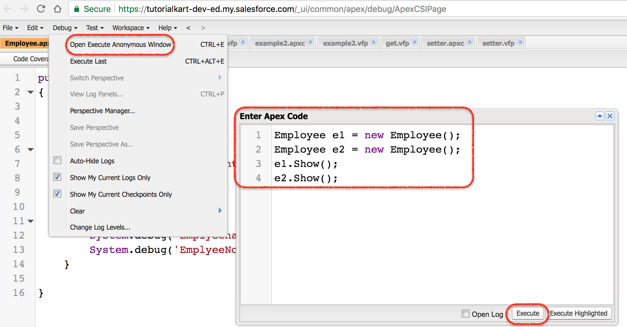 What is Constructor in Apex Programming