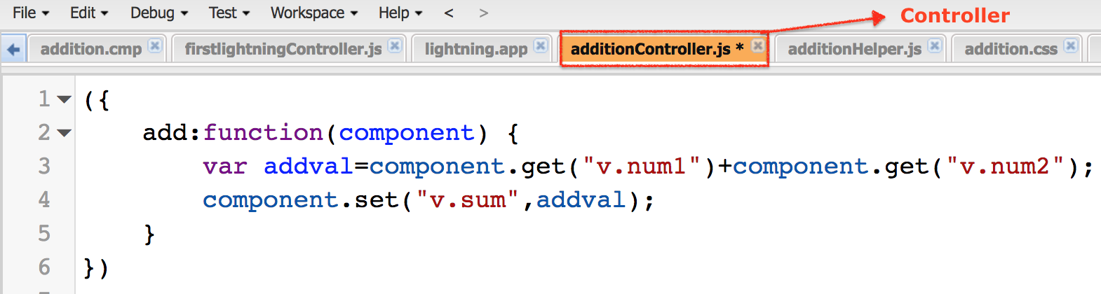 lightning Component Attribute