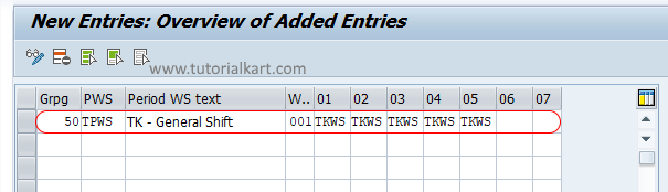 Define Period Work Schedules in SAP HR