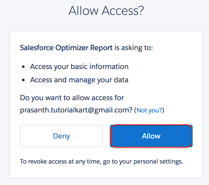 What is Salesforce Optimizer