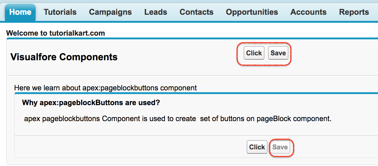 apex pageblockbuttons component