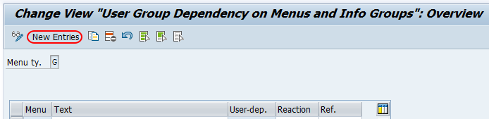 create new infogroup in SAP HR