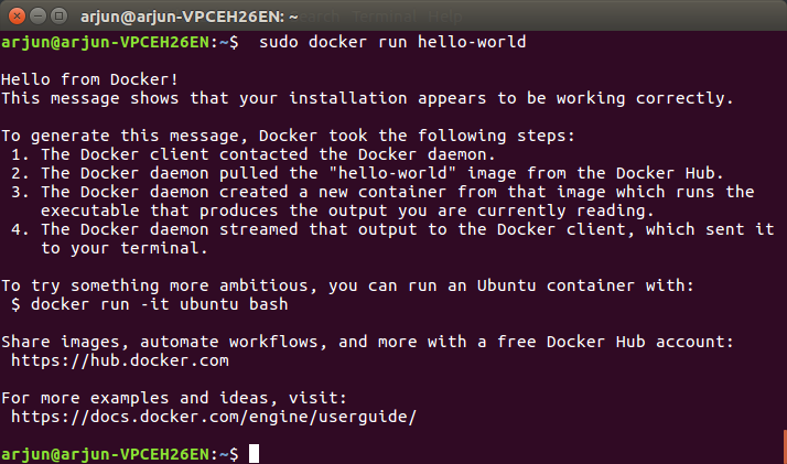 Install Docker on Ubuntu