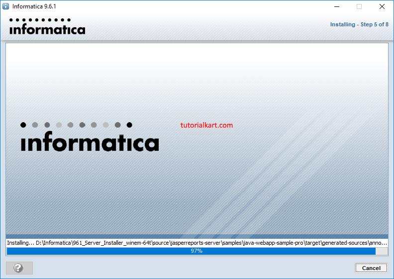 Informatica Server installation