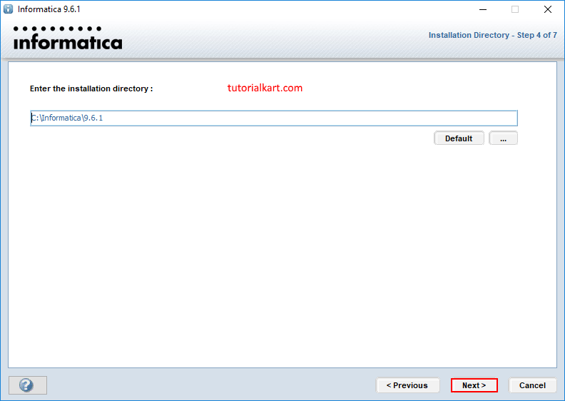 Informatica Client Installation