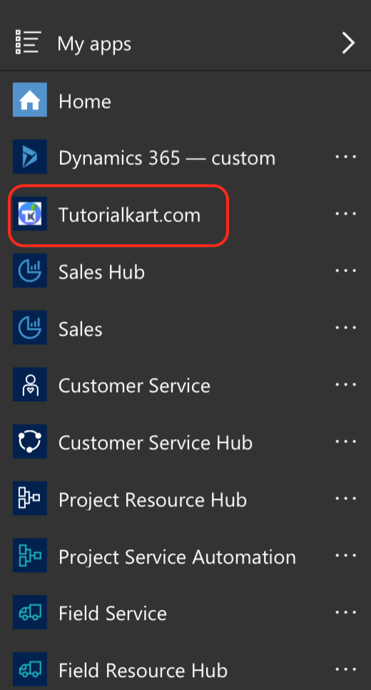 Adding components to Dynamics 365 app