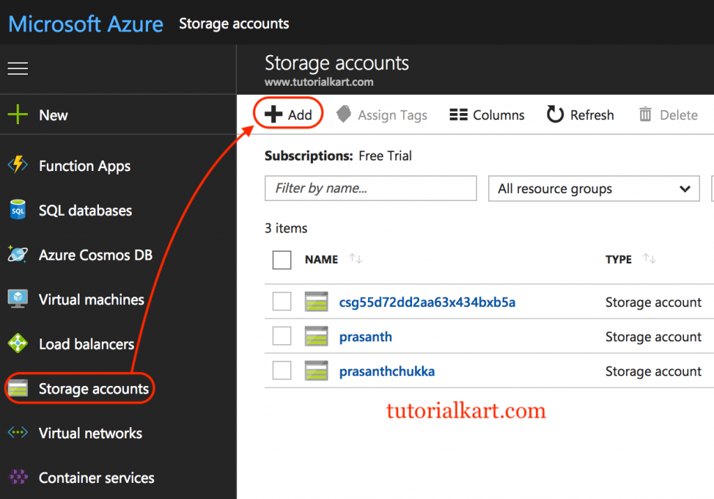 Microsoft Azure Storage