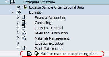 Maintain maintenance plant