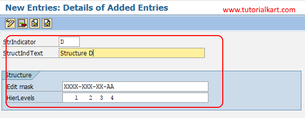 Structure Indicator for Functional Locations in SAP