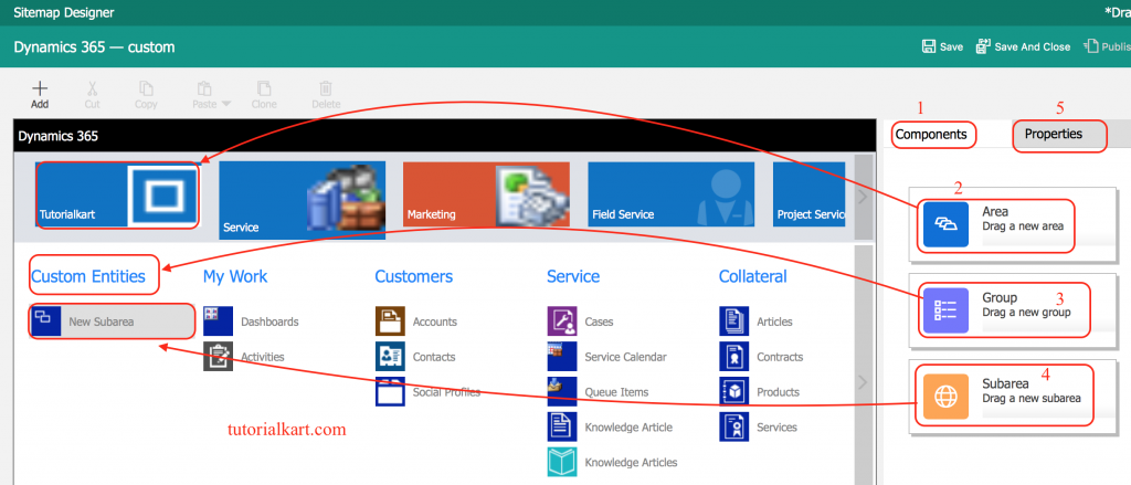 What is Site map Designer in Dynamics 365