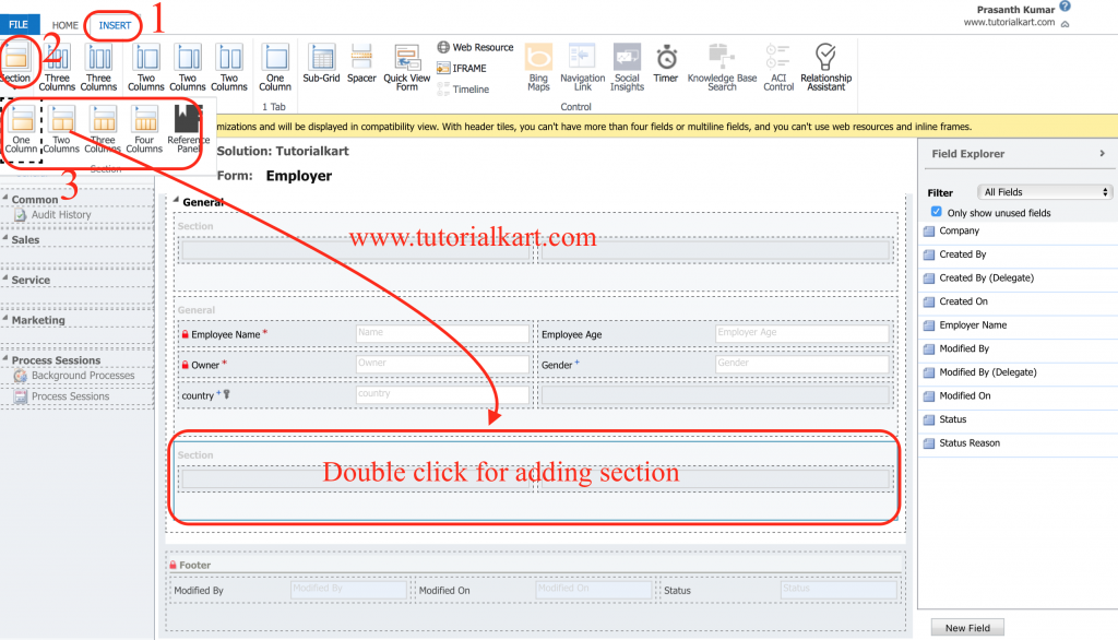 create Entity Forms in Dynamics 365