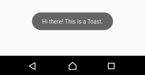 Android Toast - Kotlin Example - TutorialKart