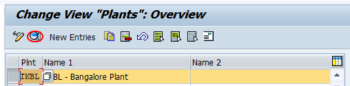assign plant to calendar in SAP