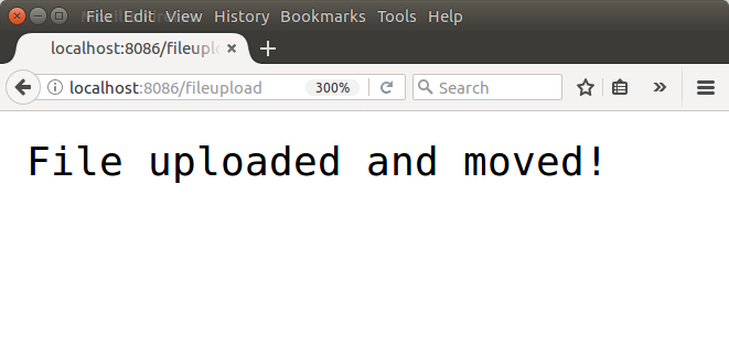 Node.js Upload File - Successful