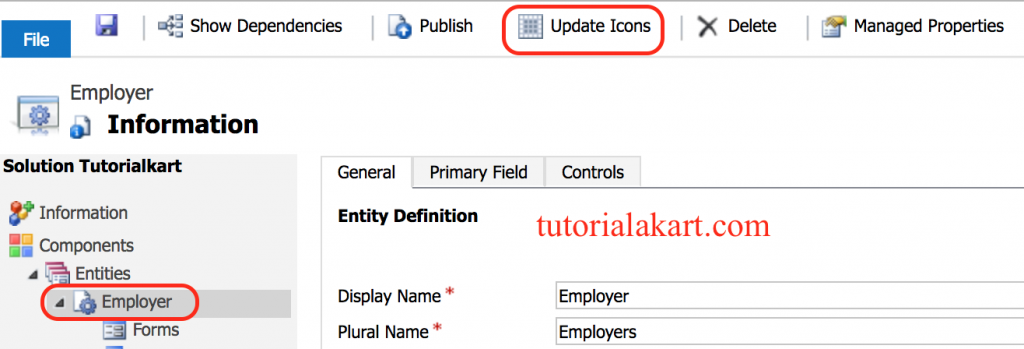 change custom entity Icons in Dynamics 365