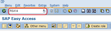 create infoarea in SAP BW