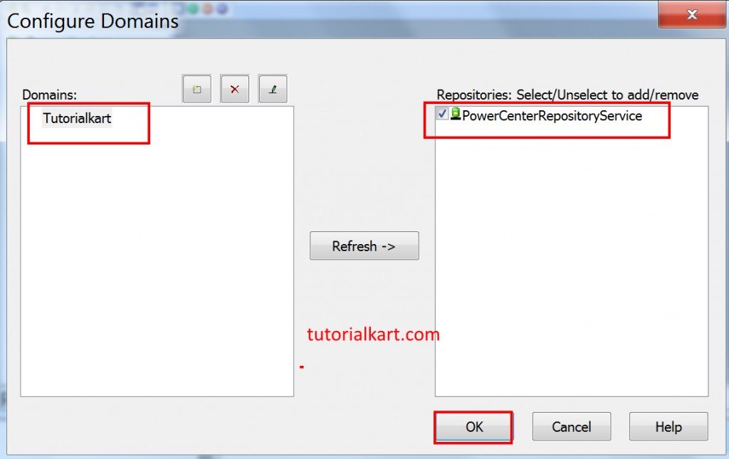 Configuring Informatica Client and Domain