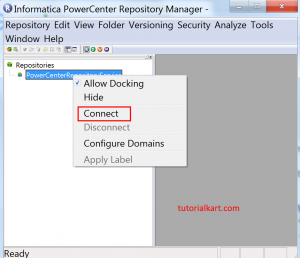 Configuring Informatica Client and Domain - Informatica tutorial