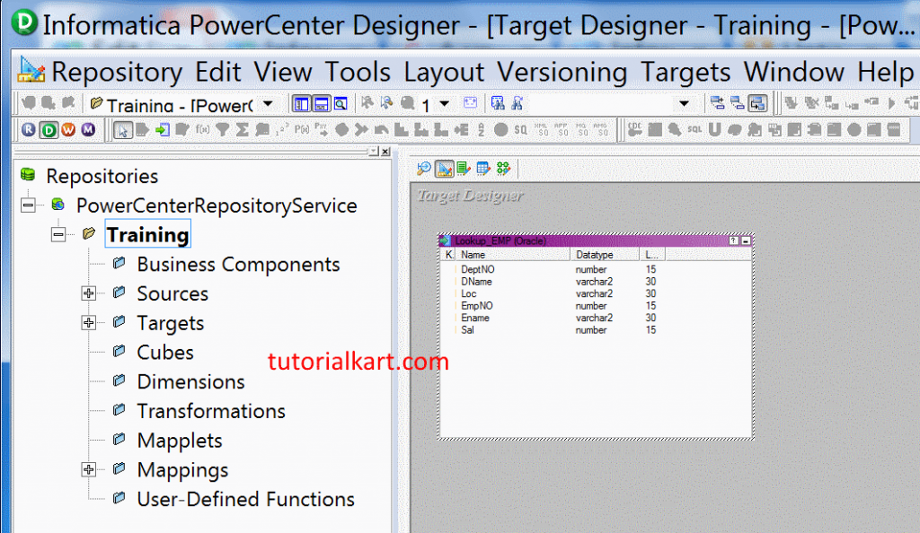 Lookup Transformation in Informatica with example