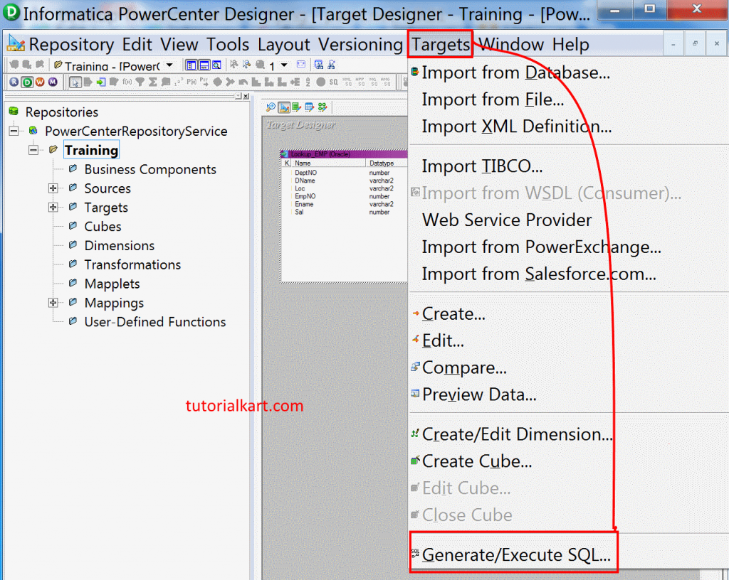 Lookup Transformation in Informatica with example