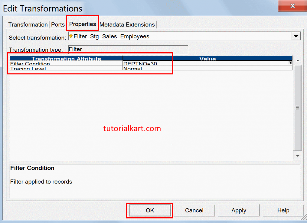 Rank Transformation in Informatica 