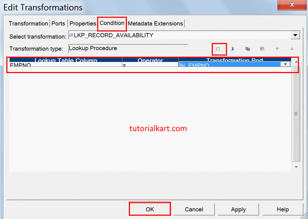 Update Strategy Transformation in Informatica