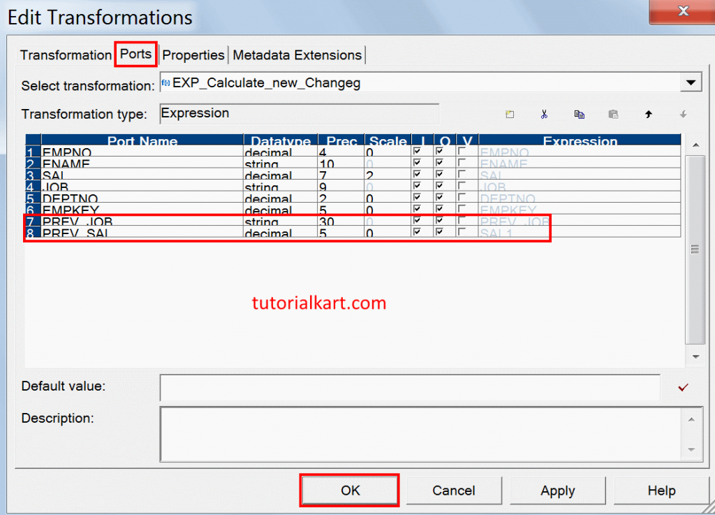 Update Strategy Transformation in Informatica