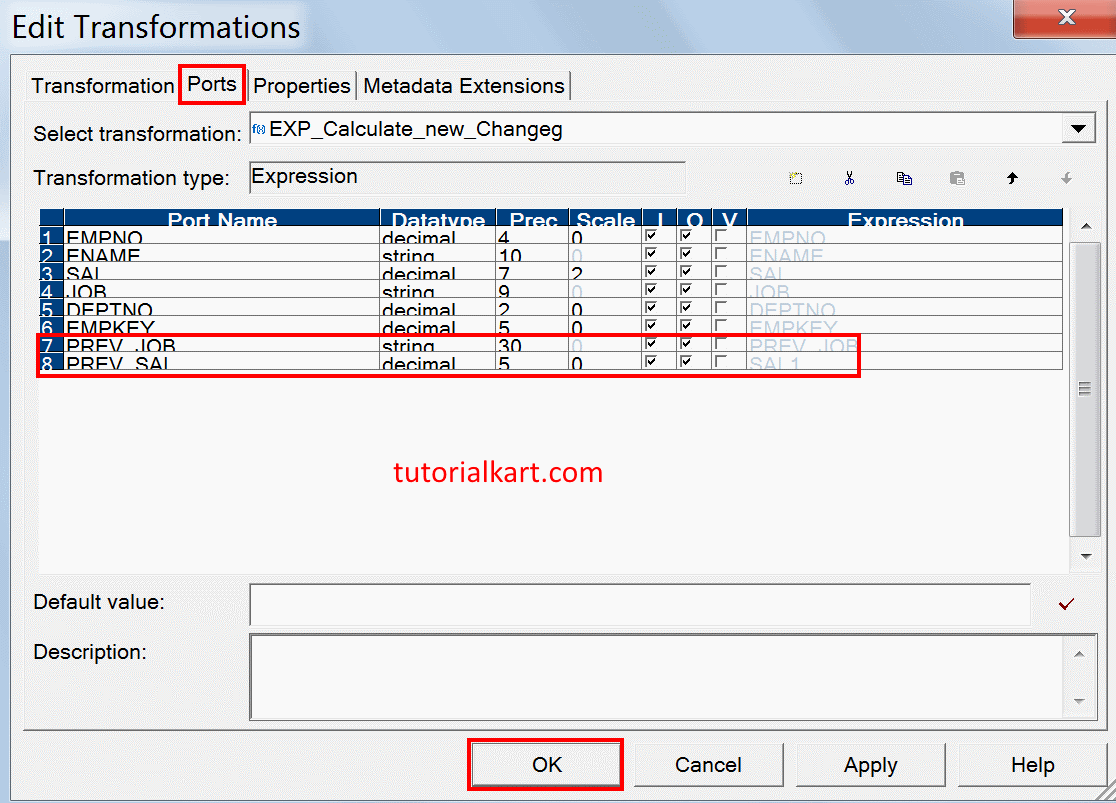 Update Strategy Transformation in Informatica TutorialKart