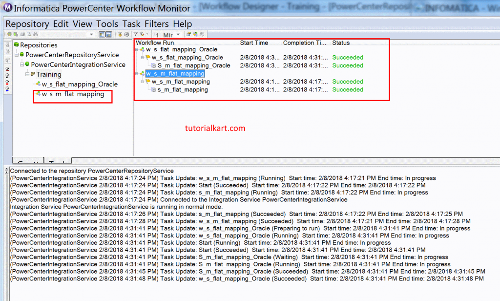 Monitor ETL process - View State