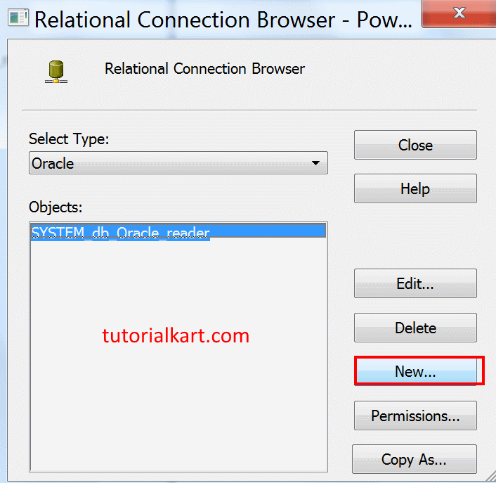 Creating Reader connection in Informatica powercenter 10.1.0