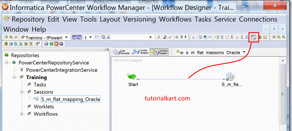informatica workflow variable assignment