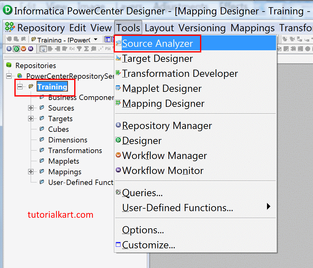 ETL development process - creating source metadata