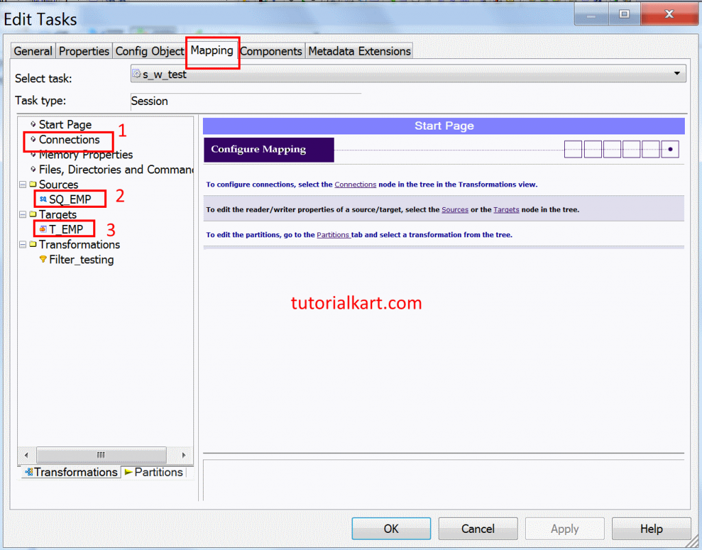 What is Filter Transformation and how to create