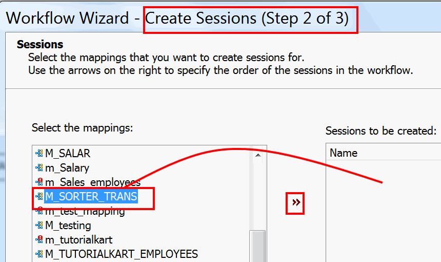 Sorter Transformation in Informatica