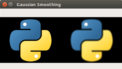 OpenCV Python - Gaussian Image Smoothing