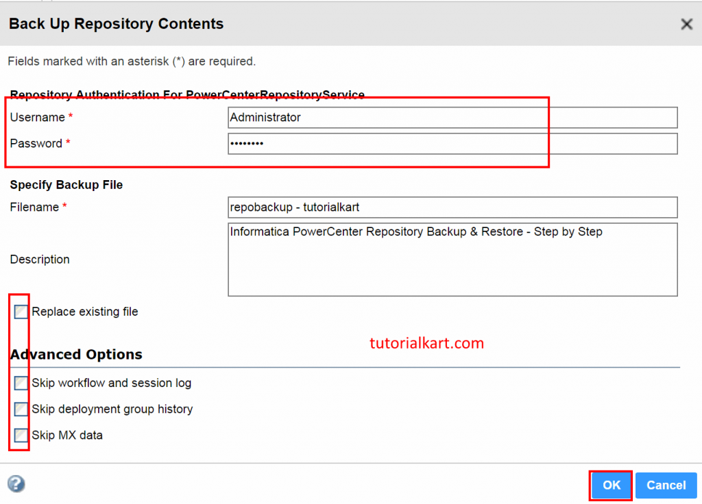 Informatica PowerCenter Repository Backup & Restore - Step by Step