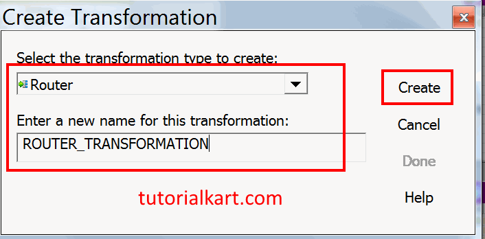 Route Transformation 