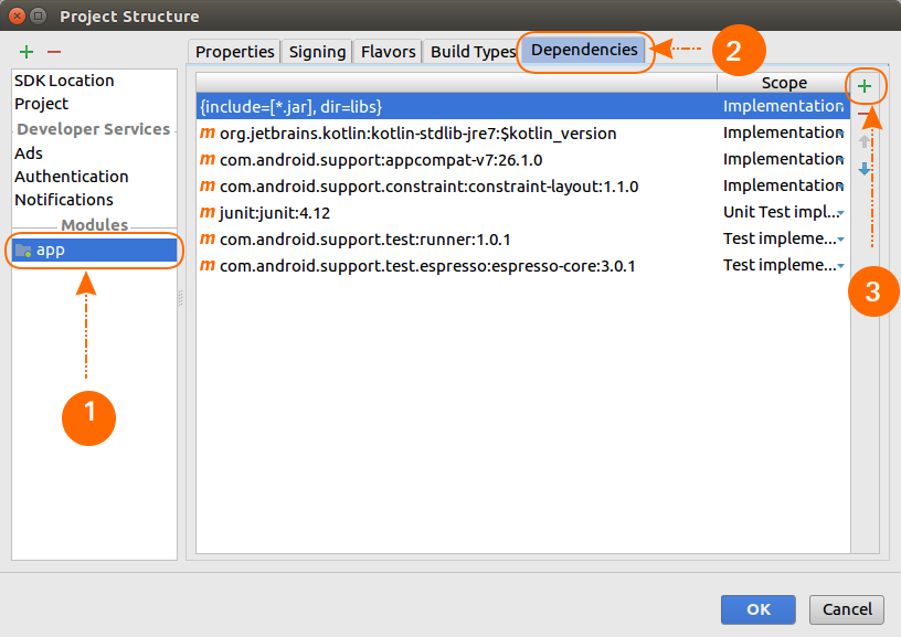 Android Add external Jar to Project Dependencies