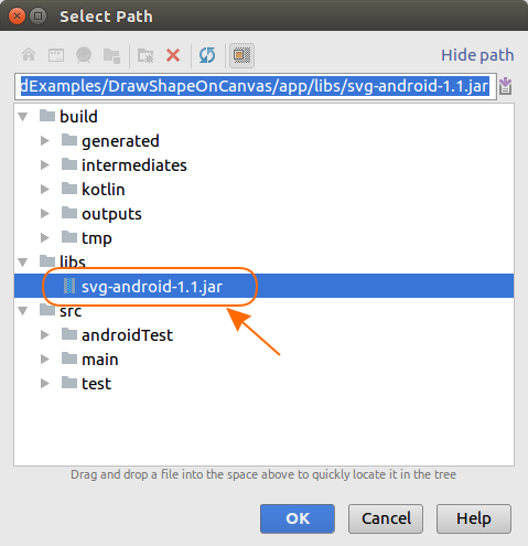 Android Studio - Add External Jar to Library/Dependencies - TutorialKart