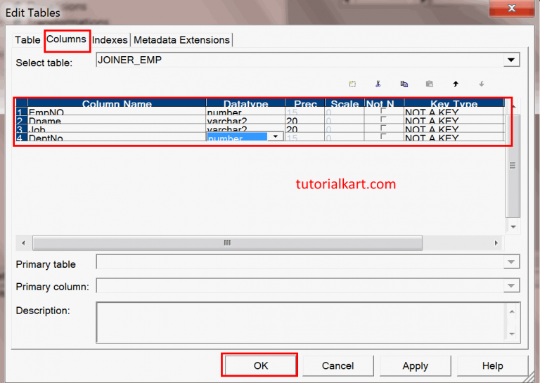 Joiner Transformation in Informatica TutorialKart