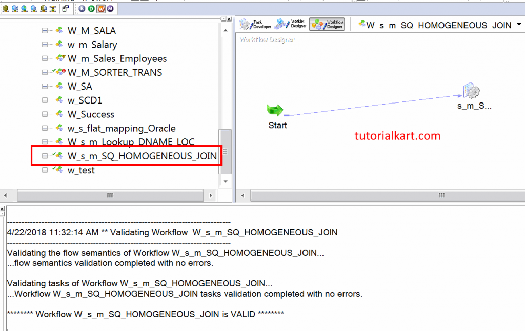 Joiner Transformation in Inforamatica