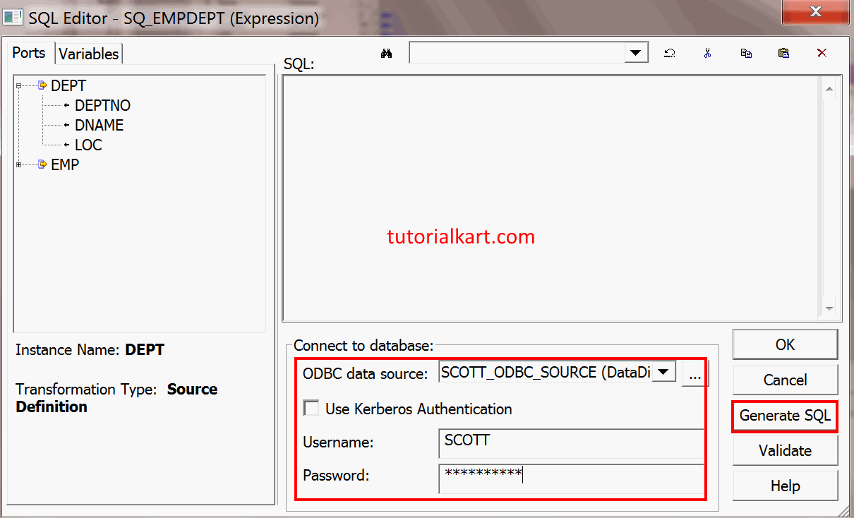 Joiner Transformation in Informatica TutorialKart