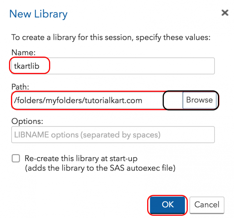 SAS Libraries Why SAS library is used? TutorialKart