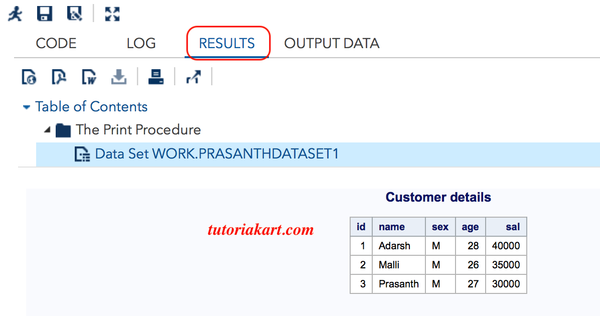 SAS INFILE statement sample program